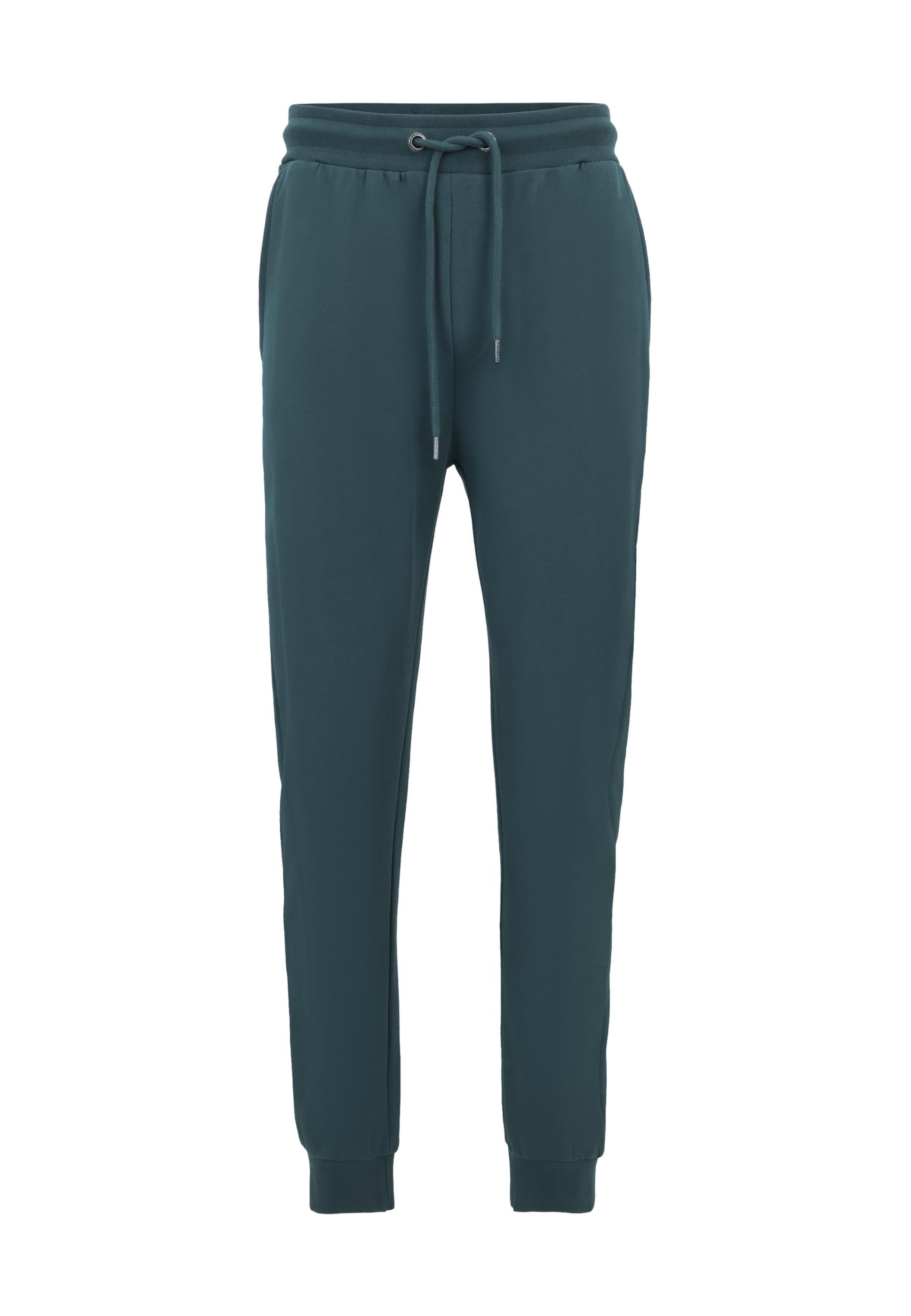 Loosefit Pantalon de sport 'Plain Basic' Oldskull en vert : devant