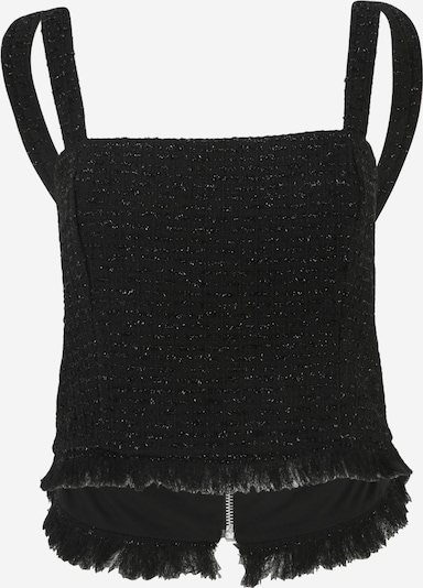 Guido Maria Kretschmer Curvy Top 'Ruby' u crna, Pregled proizvoda