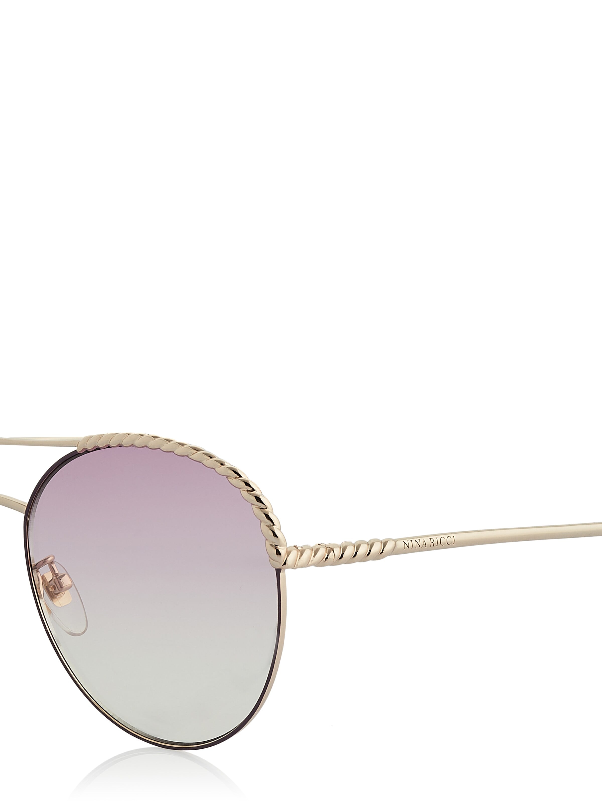 Nina Ricci Solbriller 'Nina Ricci Sonnenbrille' i guld