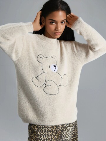 My fashion Sweater 'Pullover' in Grey: front
