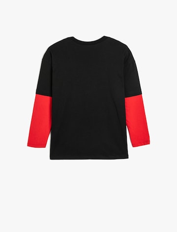 Koton T-Shirt in Schwarz