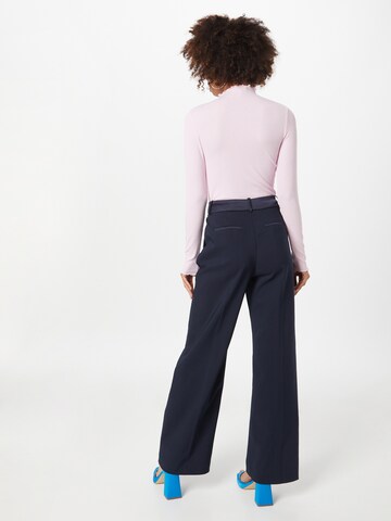 NAF NAF Wide Leg Hose 'EVERLY' in Blau