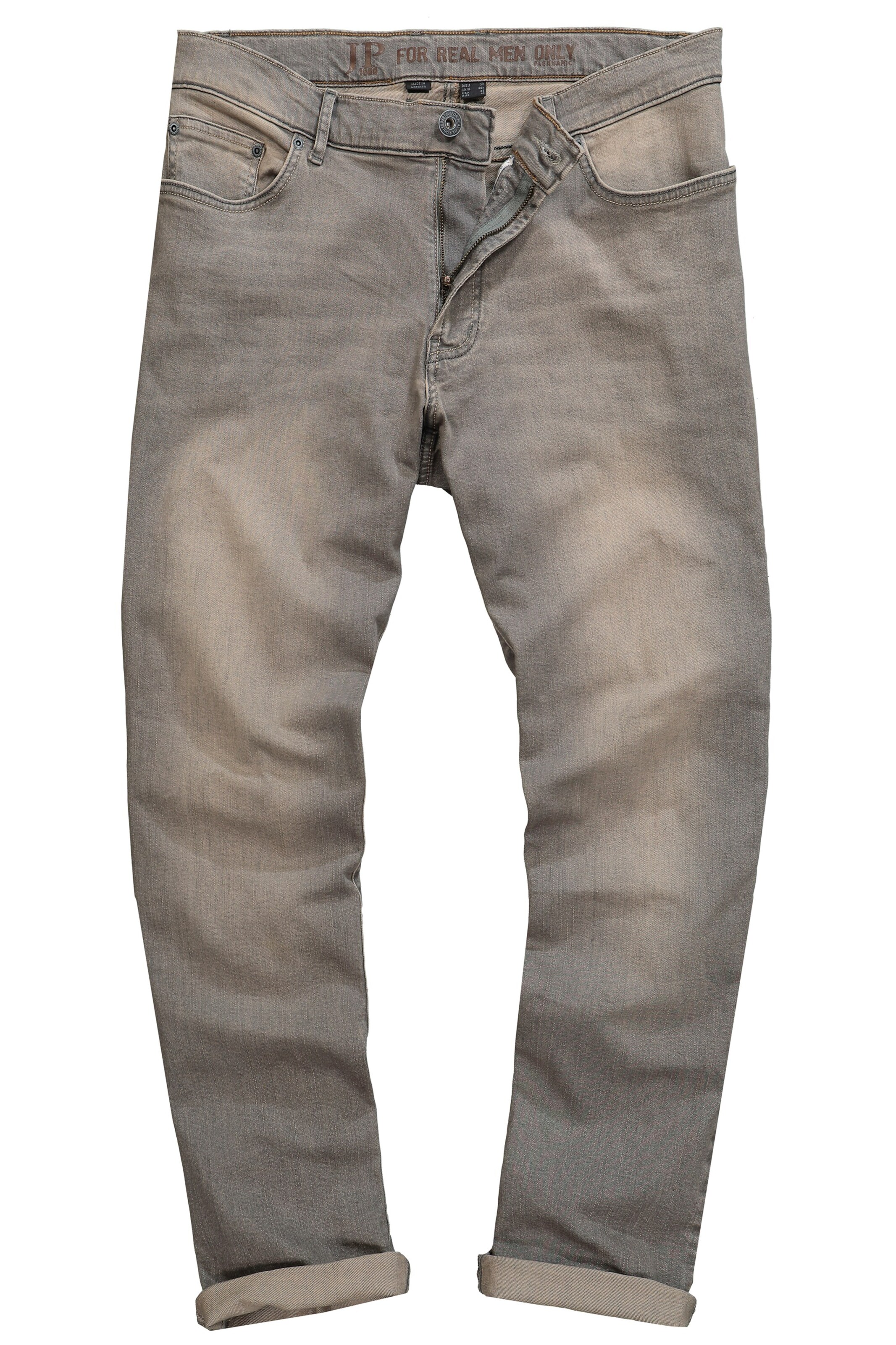 JP1880 Regular Jeans in Grijs: voorkant