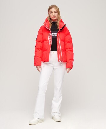 Superdry Sportjas in Rood