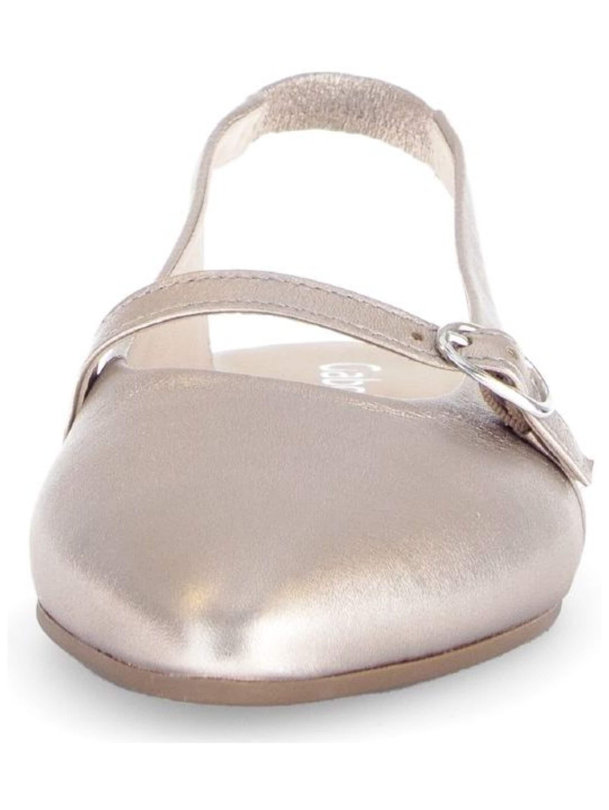 GABOR Ballet Flats with Strap in Pink