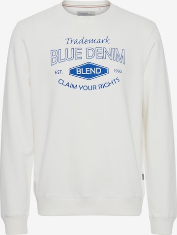 BLEND Sweatshirt in Wit: voorkant