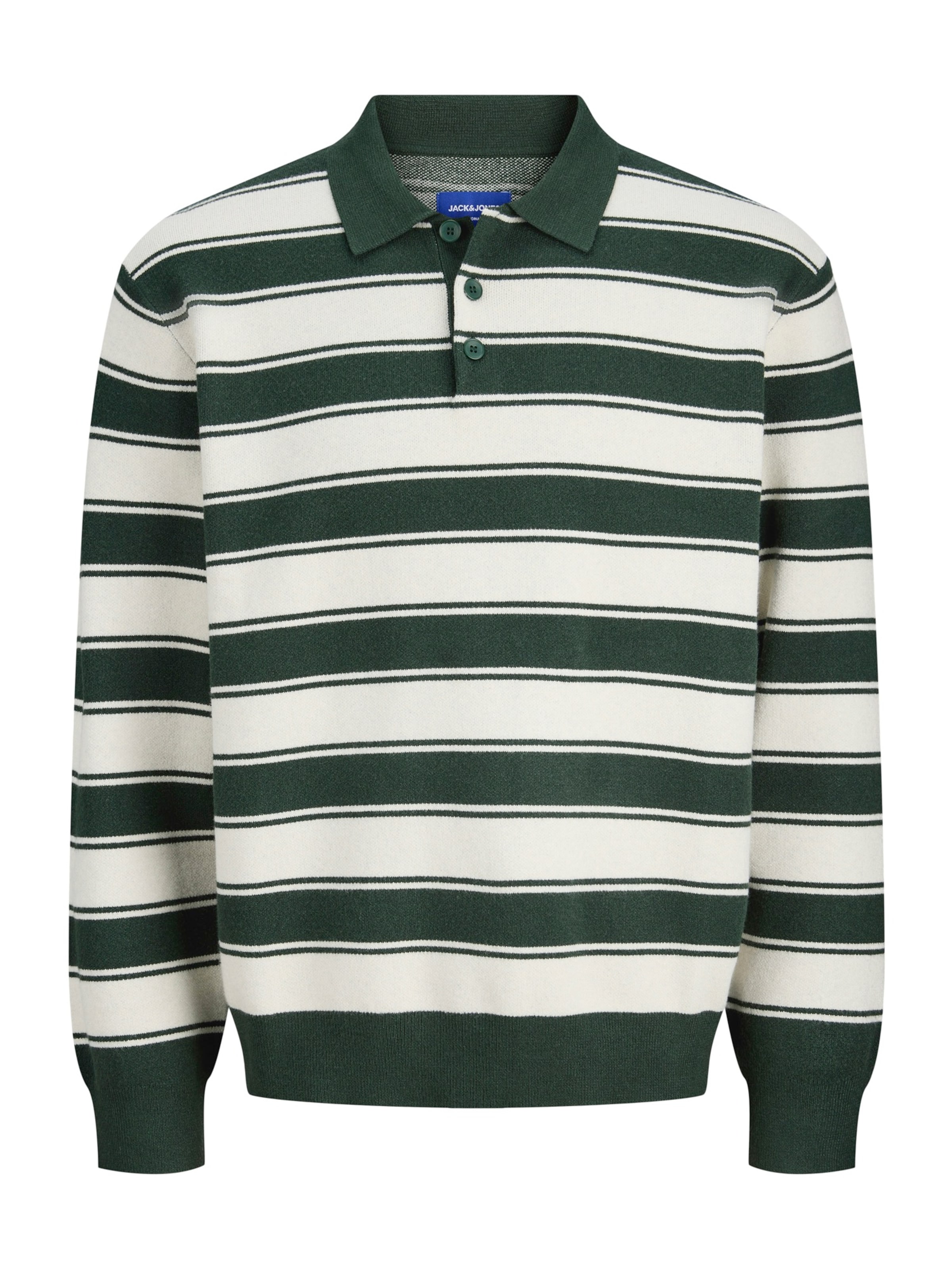 žalia JACK & JONES Megztinis 'JORNOSTALGIA': priekis