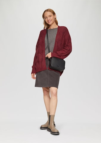 s.Oliver Oversized cardigan in Red