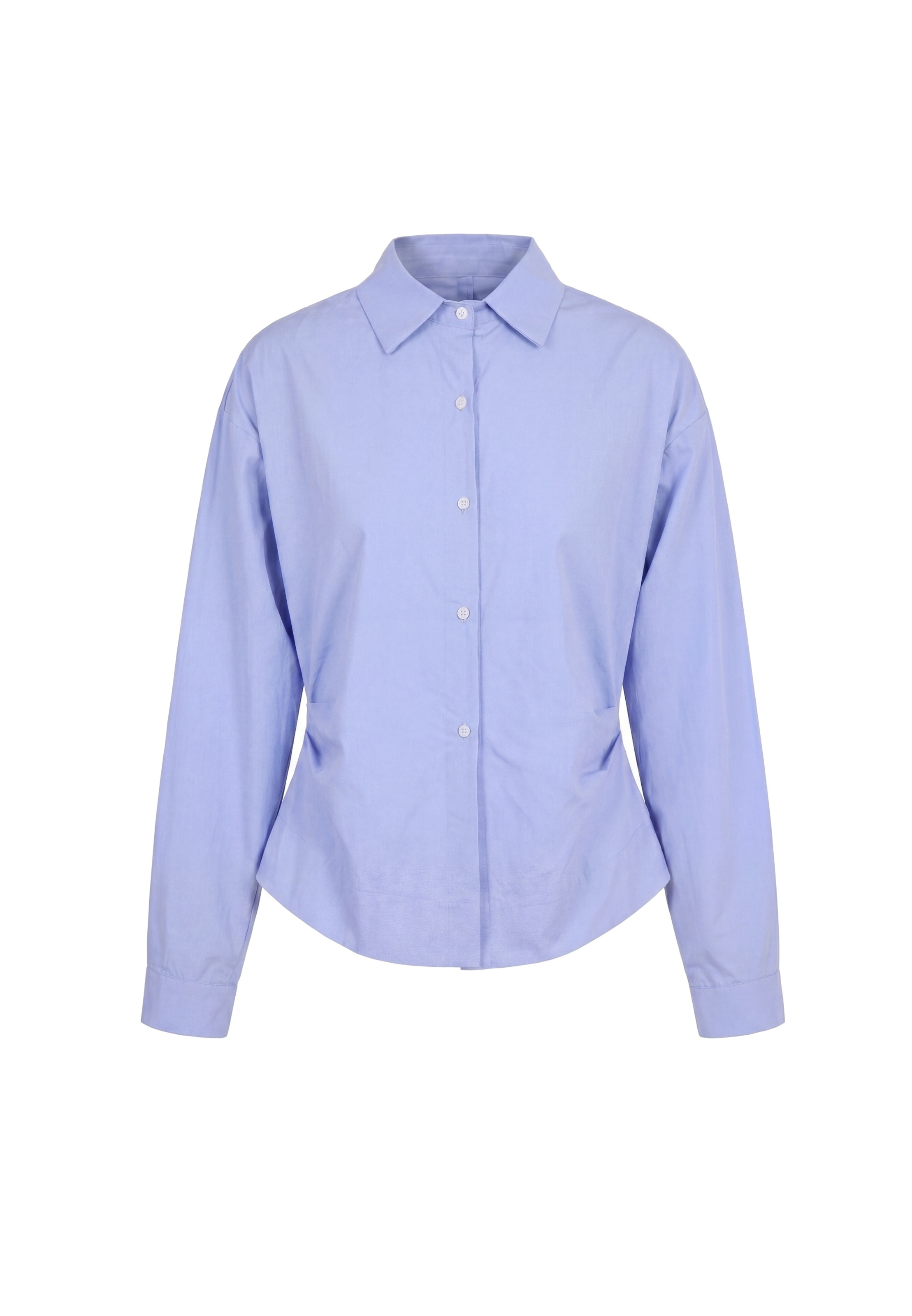 faina - Blusa en azul: frente