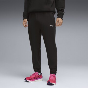 Regular Pantalon de sport 'PUMA x HYROX CLOUDSPUN' PUMA en noir : devant