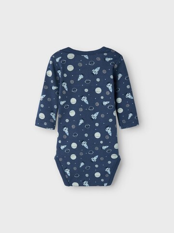 NAME IT Romper/bodysuit 'Dark Space' in Blue
