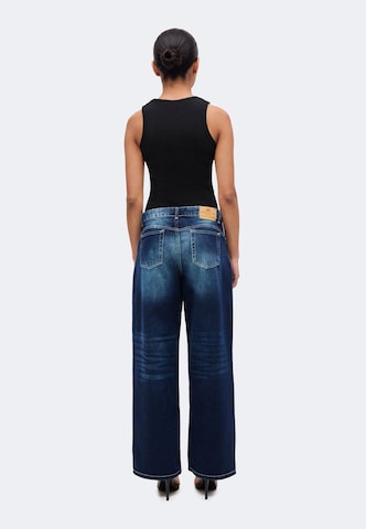 Juicy Couture Wide Leg Jeans in Blau