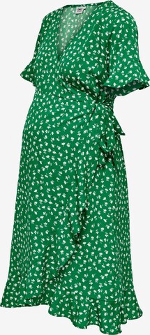 Only Maternity Dress 'Olivia' in Green: front