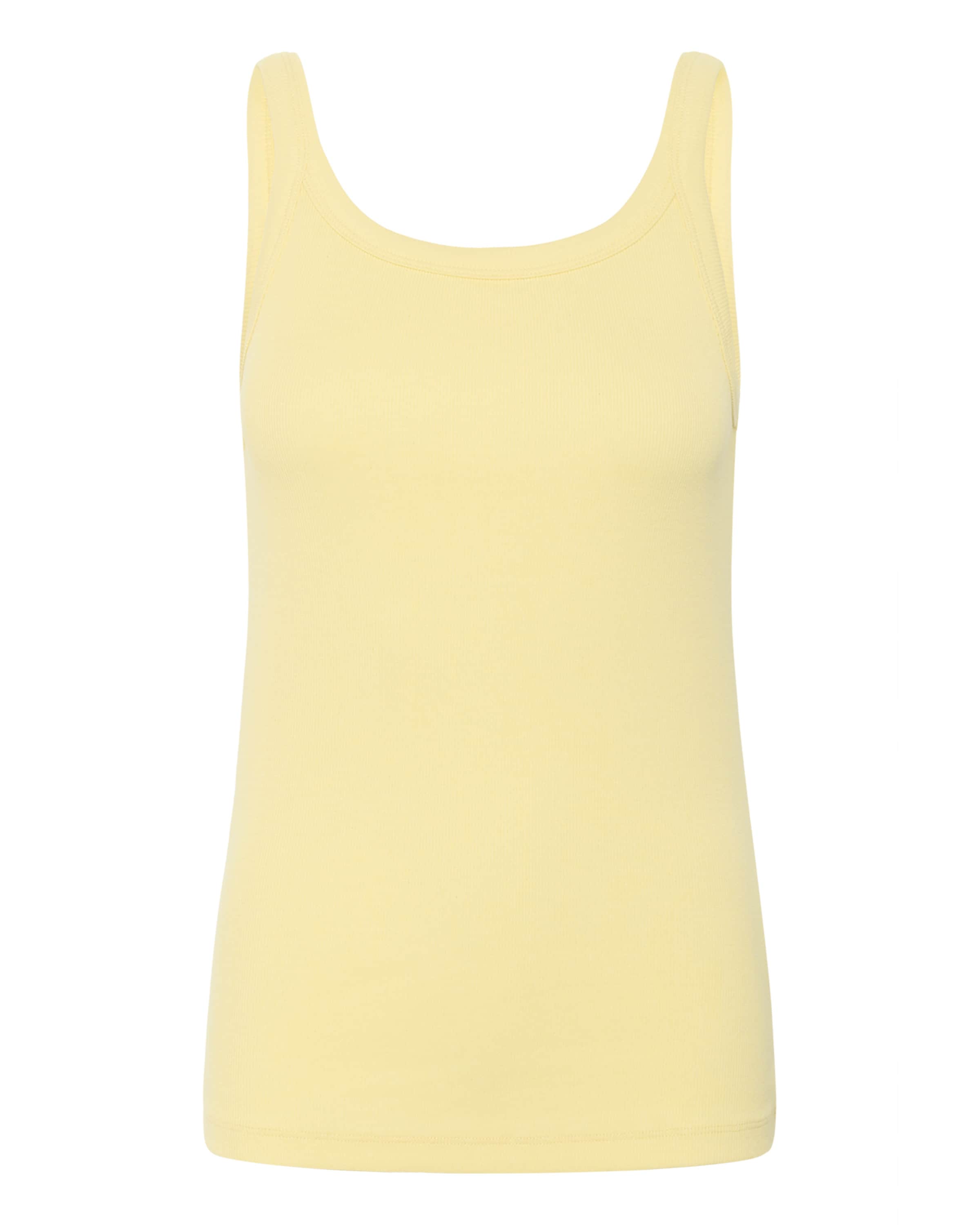 Kaffe Τοπ 'Carna' σε κίτρινο: μπροστά