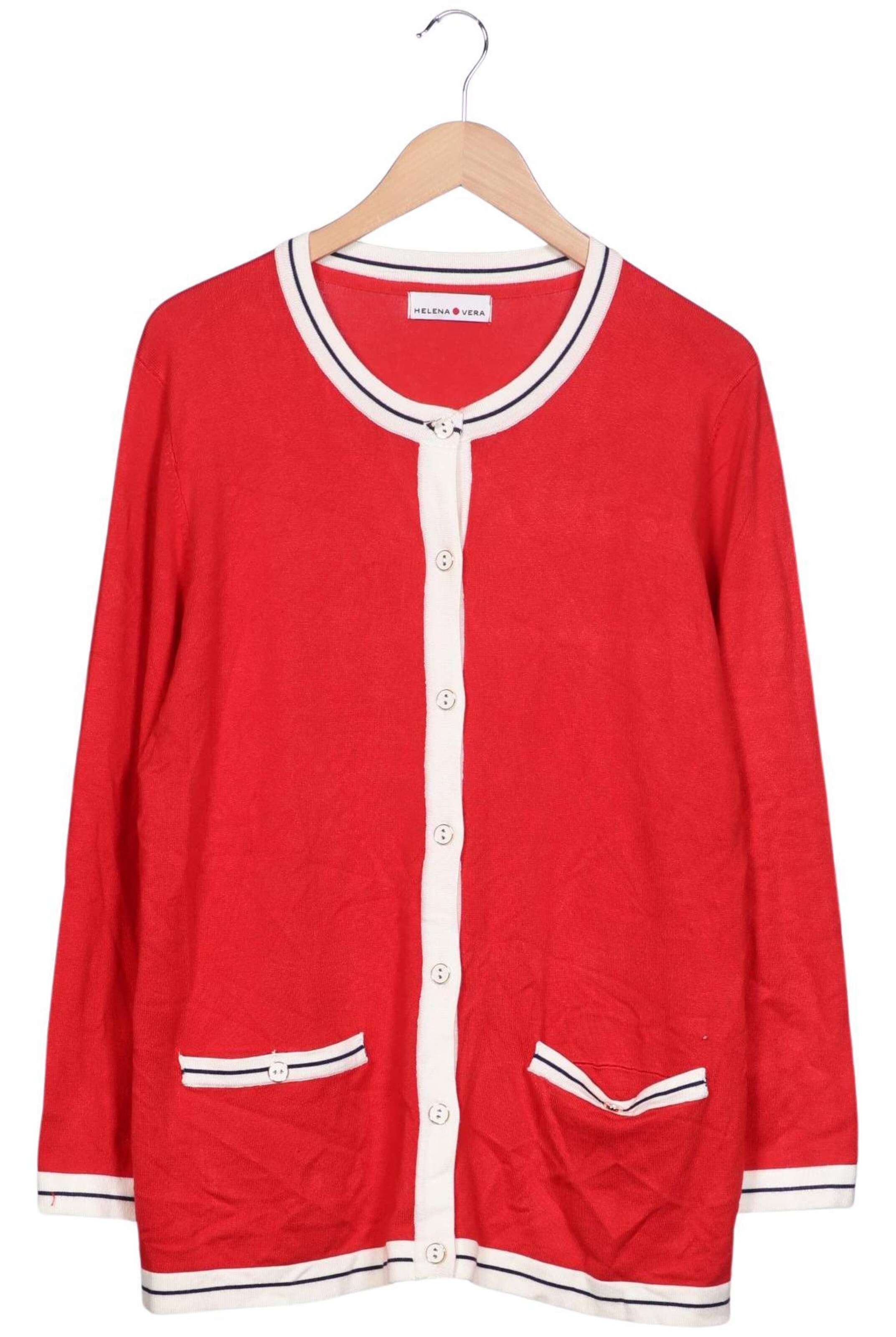Helena Vera Sweater & Cardigan in XXL in Red: front