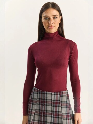 Bianco Lucci Shirt in Rood: voorkant