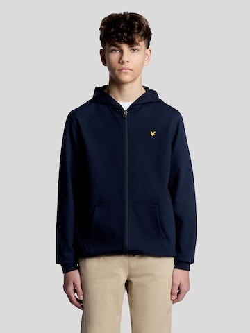 Lyle & Scott Sweatjacke in Blau: Vorderseite