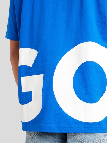 T-Shirt 'Nannavaro' HUGO Blue en bleu