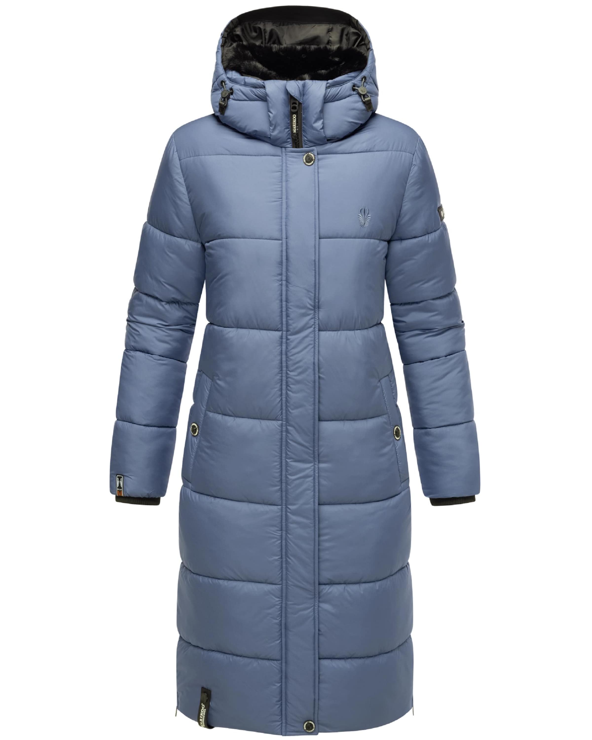 MARIKOO Χειμερινό παλτό 'Reliziaa' σε μπλε