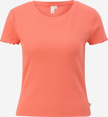 QS T-shirt i orange: framsida