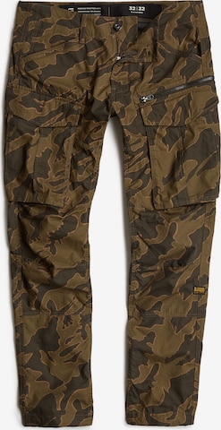 G-STAR Cargo trousers 'Zip 3D Regular Tapered Pants' in Green: front
