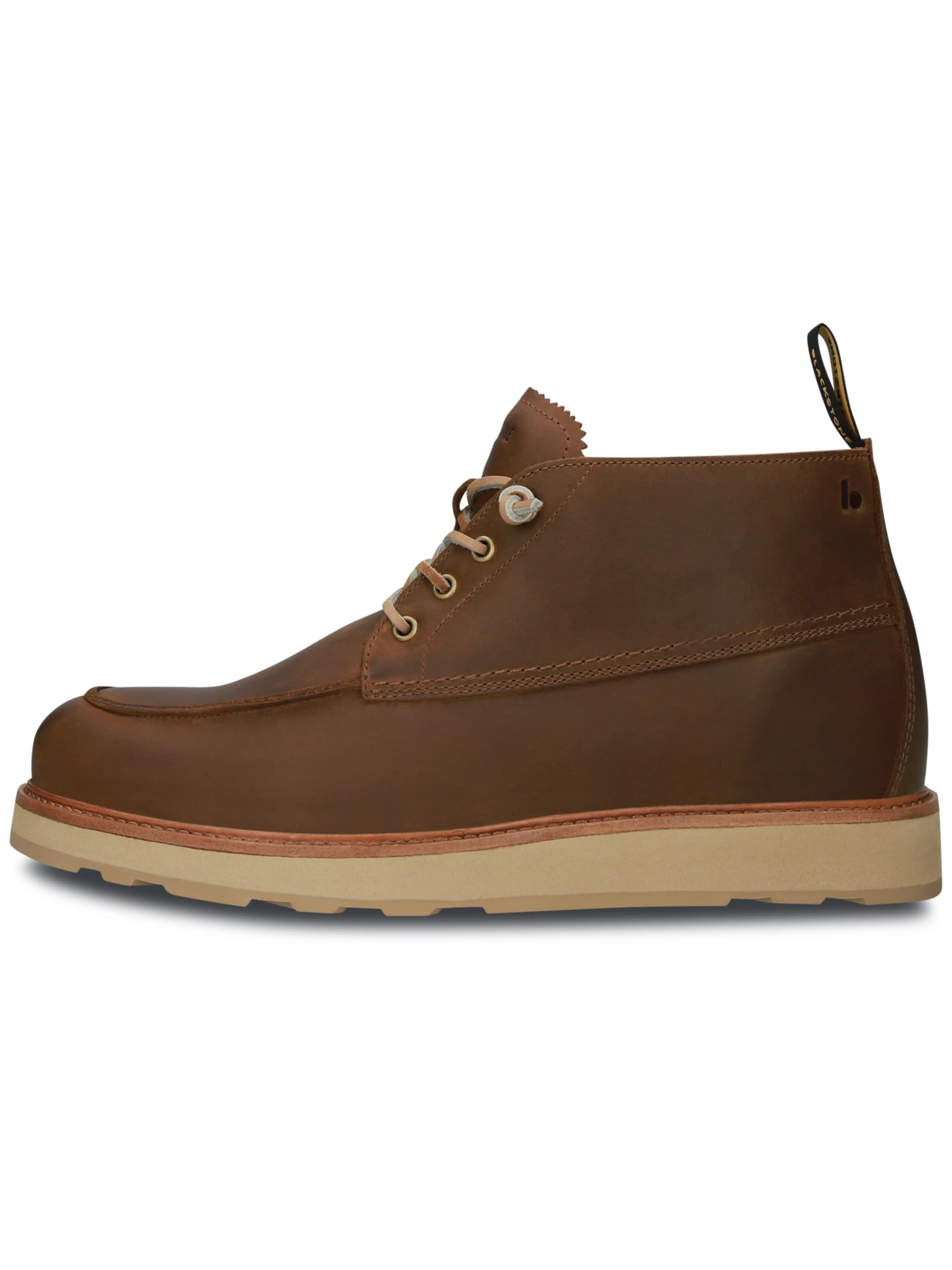 BLACKSTONE - Botas con cordones 'PERIDO ASHER MID' en marrón