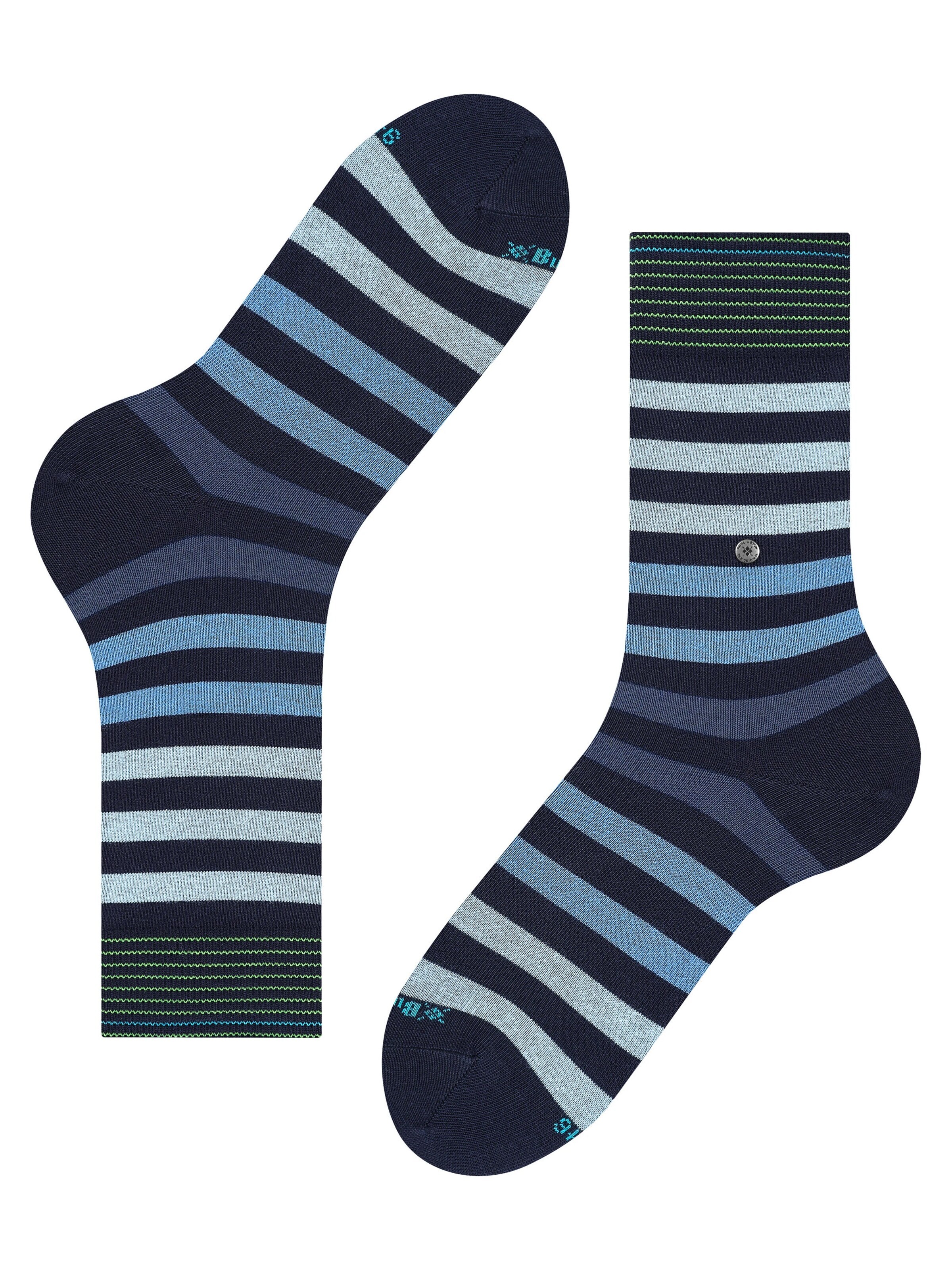 BURLINGTON Socks 'Blackpool' in Blue