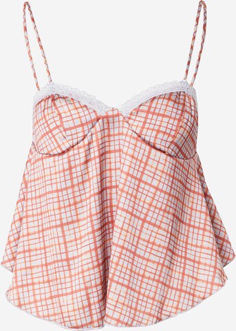 Free People Soveskorte i pink: forside