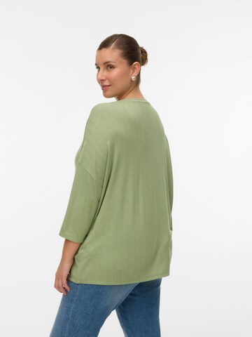 Vero Moda Curve Sweater 'VMCBriannamix' in Green