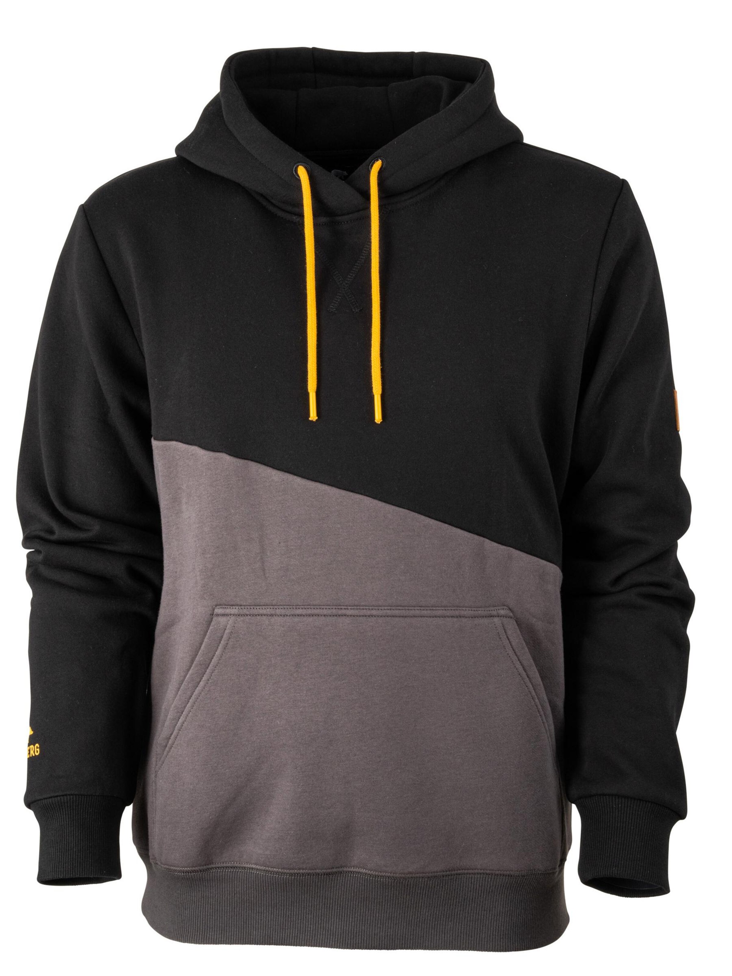 FORSBERG Sweatshirt 'Granson Hoodie' in Grau: Vorderseite