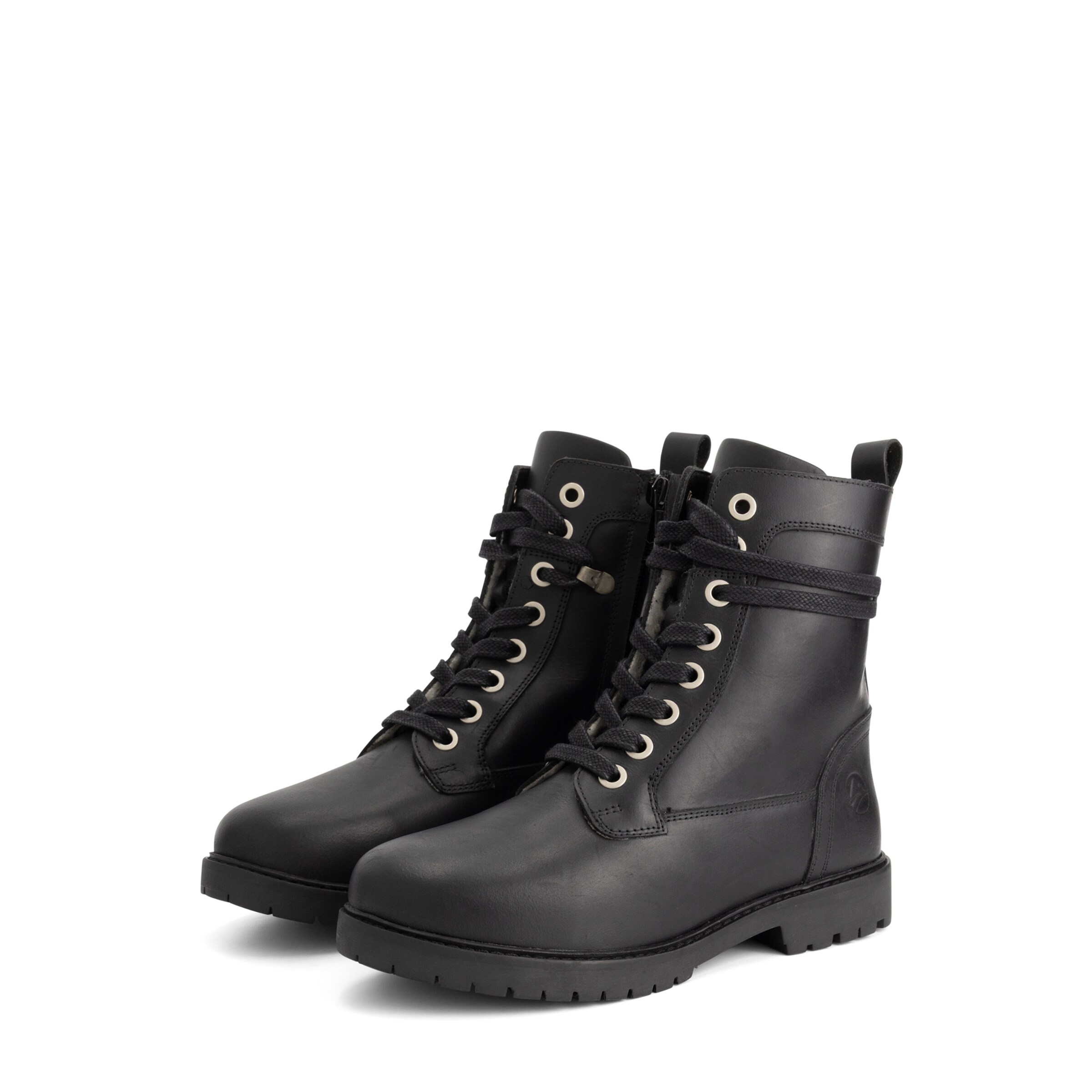 Travelin Veterlaarsjes 'Kafjord' in Zwart