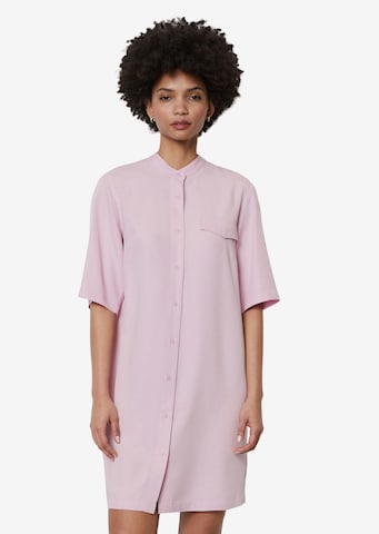Marc O'Polo DENIM Shirt Dress in Pink: front