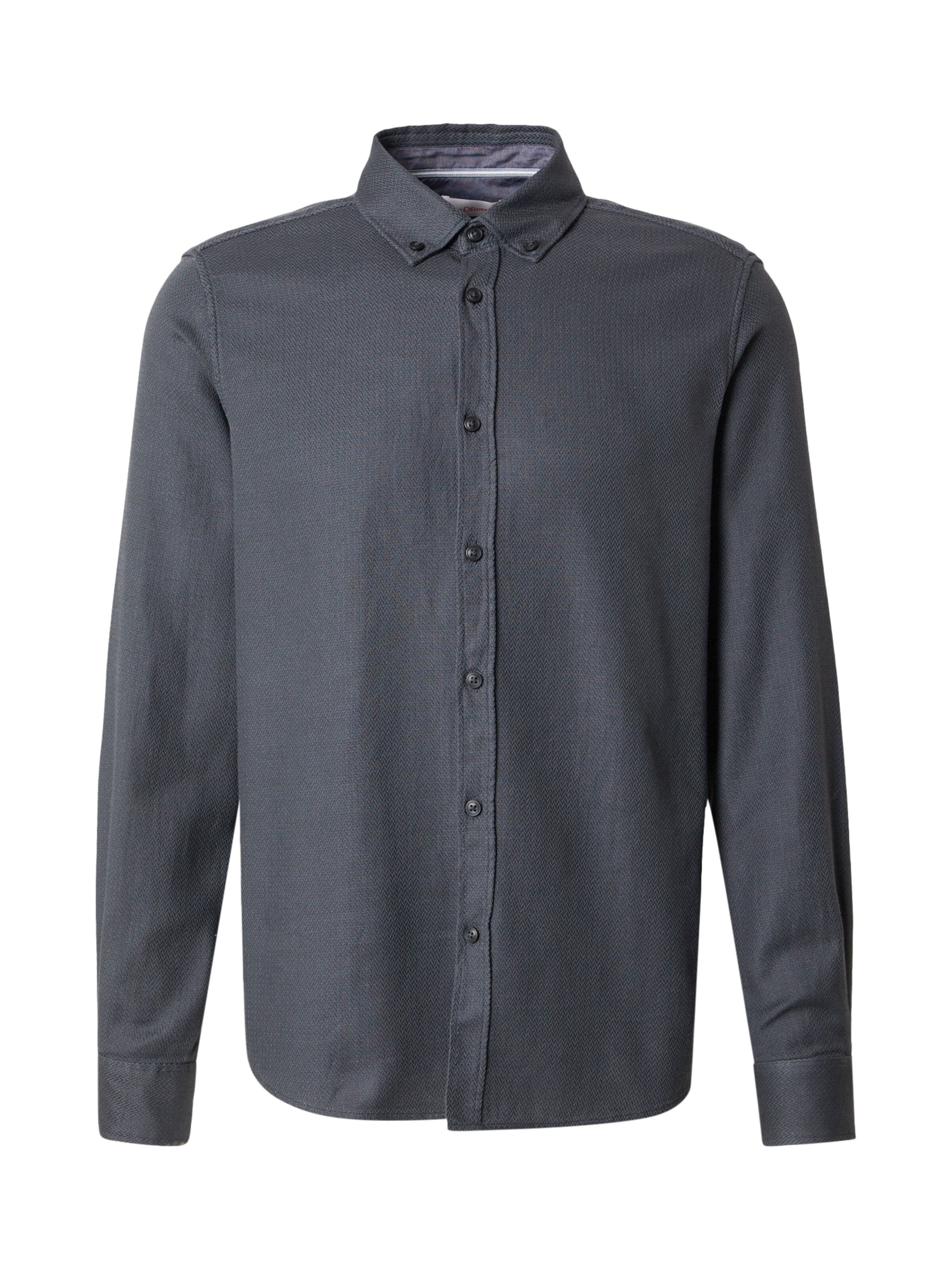 s.Oliver Overhemd in Grijs: voorkant