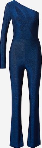 WAL G. Jumpsuit 'AXEL' in Blauw: voorkant