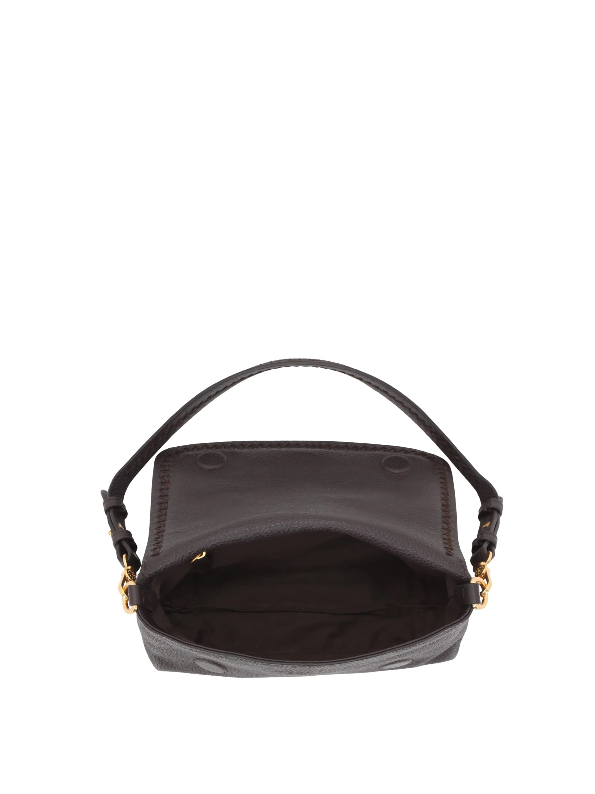 ABRO Shoulder Bag 'SIGNATURE' in Brown