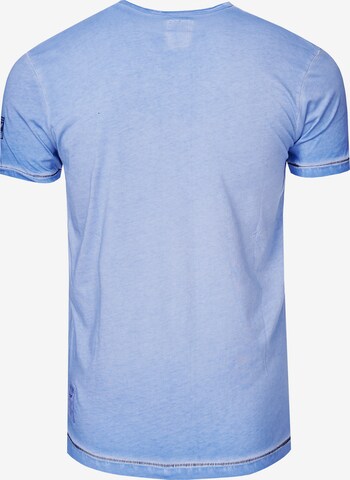 Rusty Neal T-Shirt in Blau