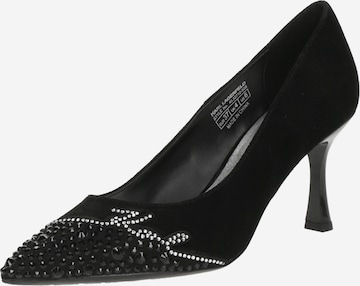 melns Karl Lagerfeld Augstpapēžu kurpes: no priekšpuses