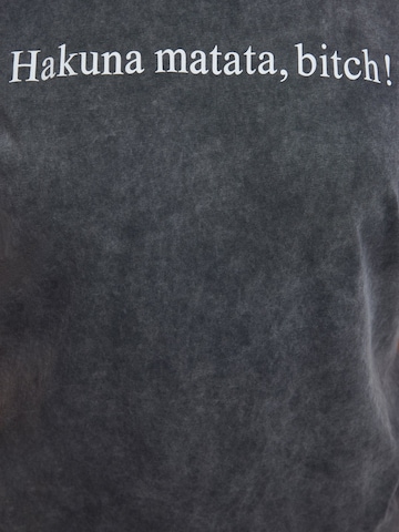 No Matter What Shirt in Grijs