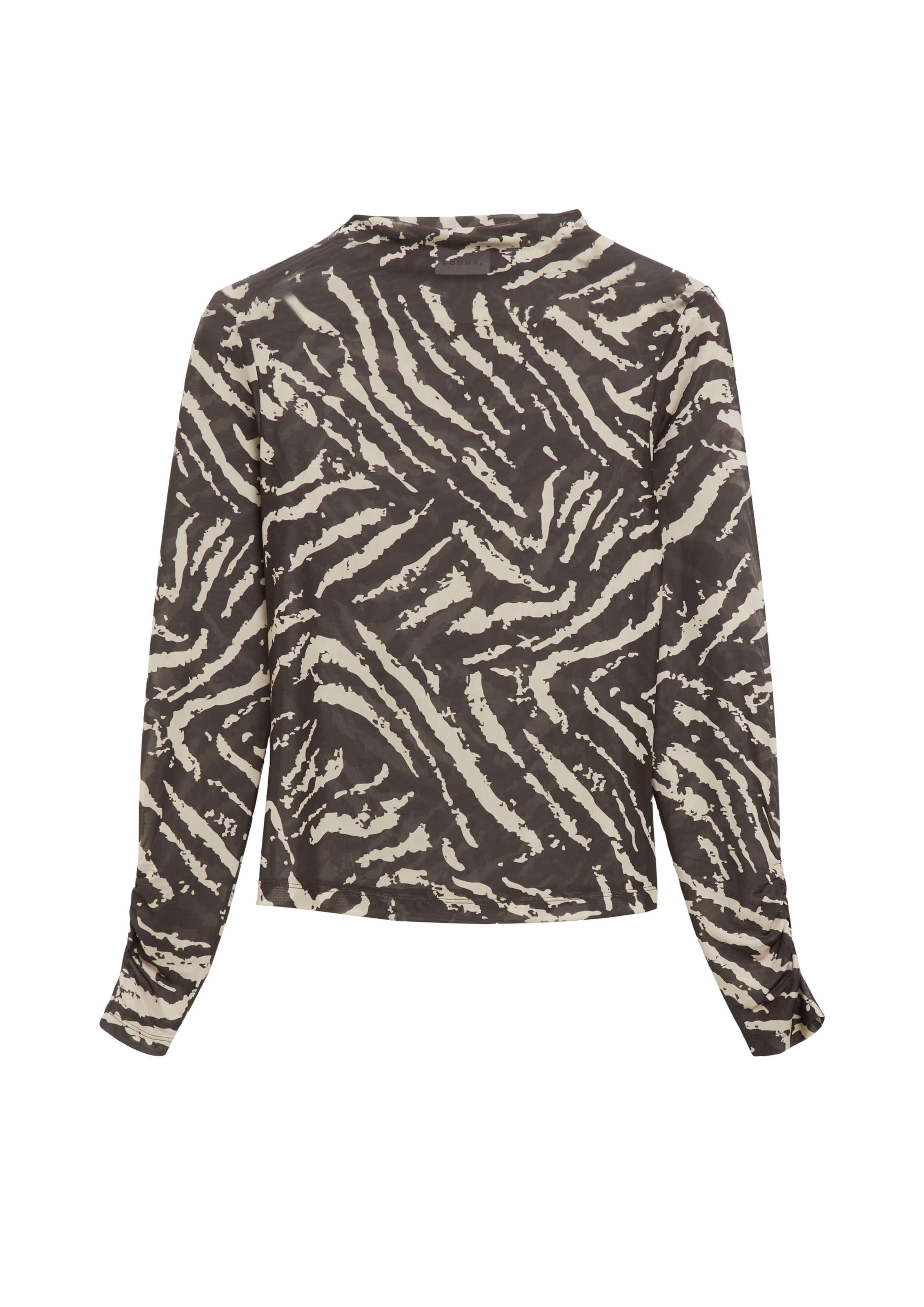 COMMA Shirt in Brown: front