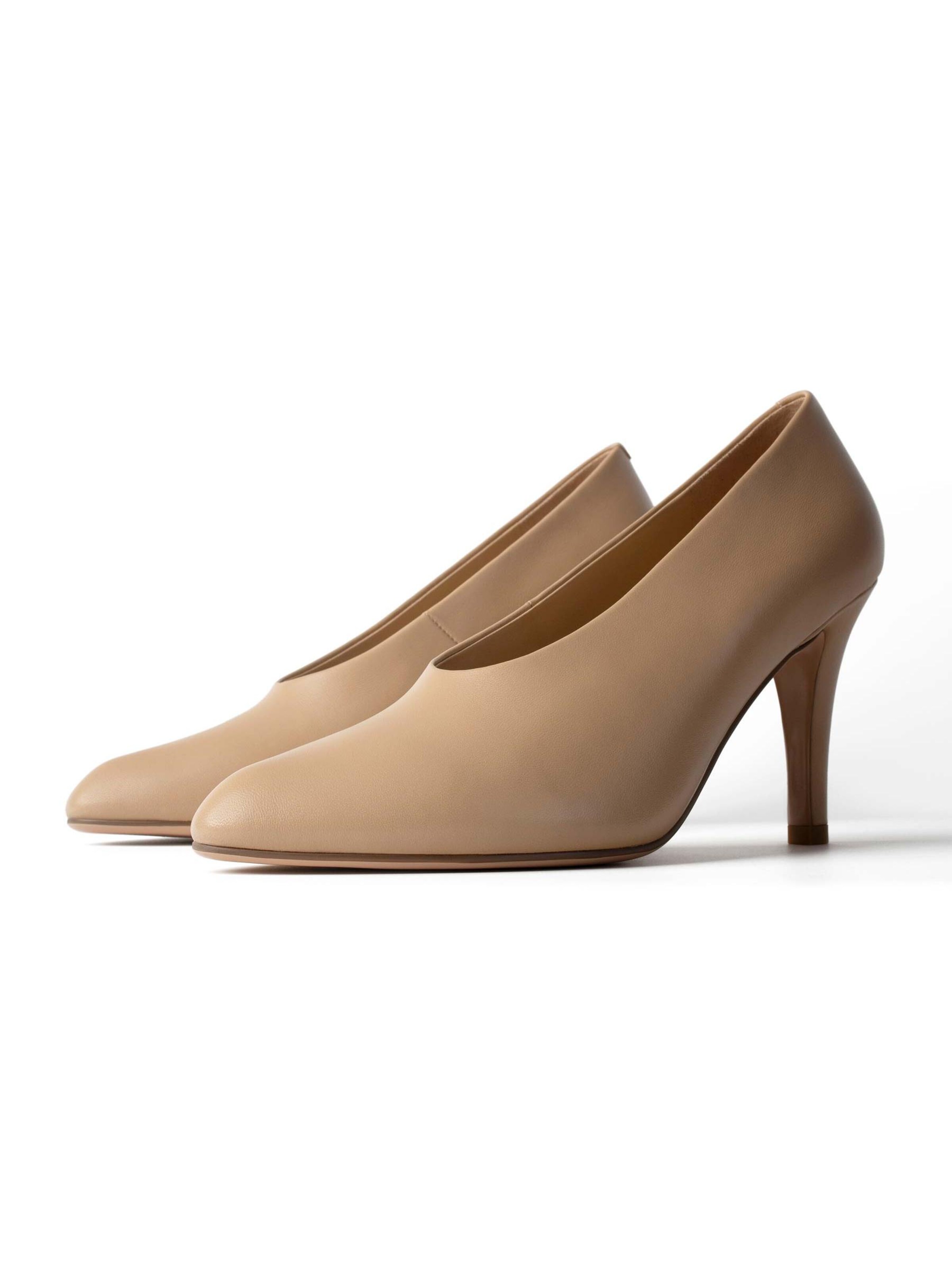 L37 HANDMADE SHOES Pumps 'CAPRI BREEZE' in Beige