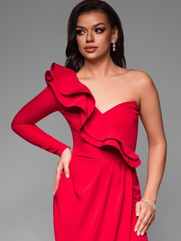 Ombre Abendkleid‌‌‌‌ in Rot