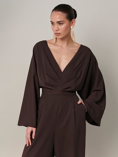 Sável Jumpsuit 'Deliliah' in XS in schoko, Produktansicht