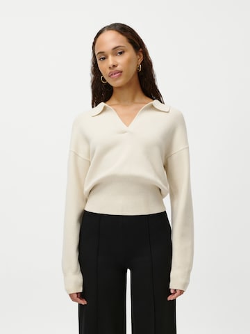 LeGer by Lena Gercke Sweater 'Fergie' in Beige: front