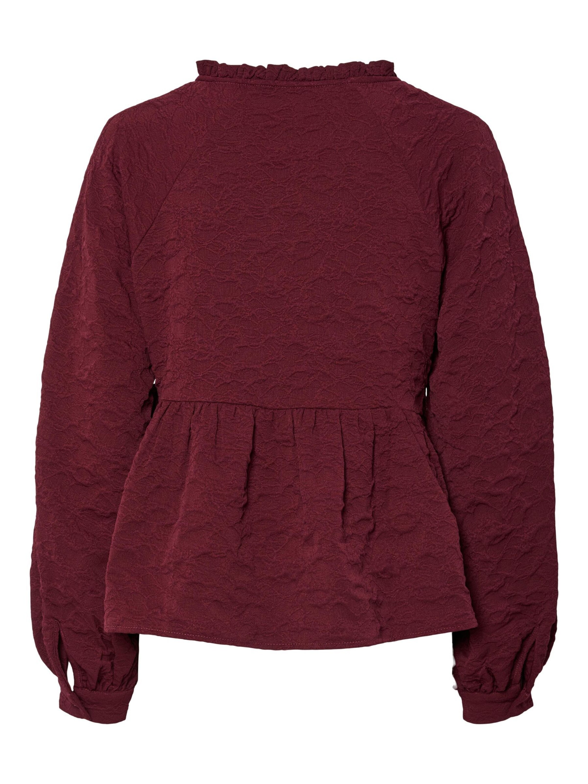 PIECES Blouse 'NALANI' in Rood