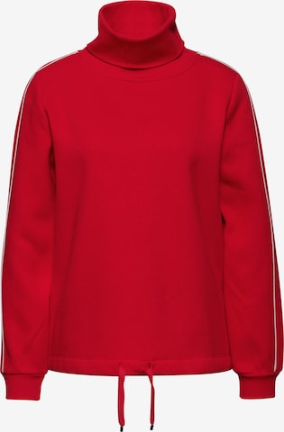 STREET ONE Sweatshirt in Red: front