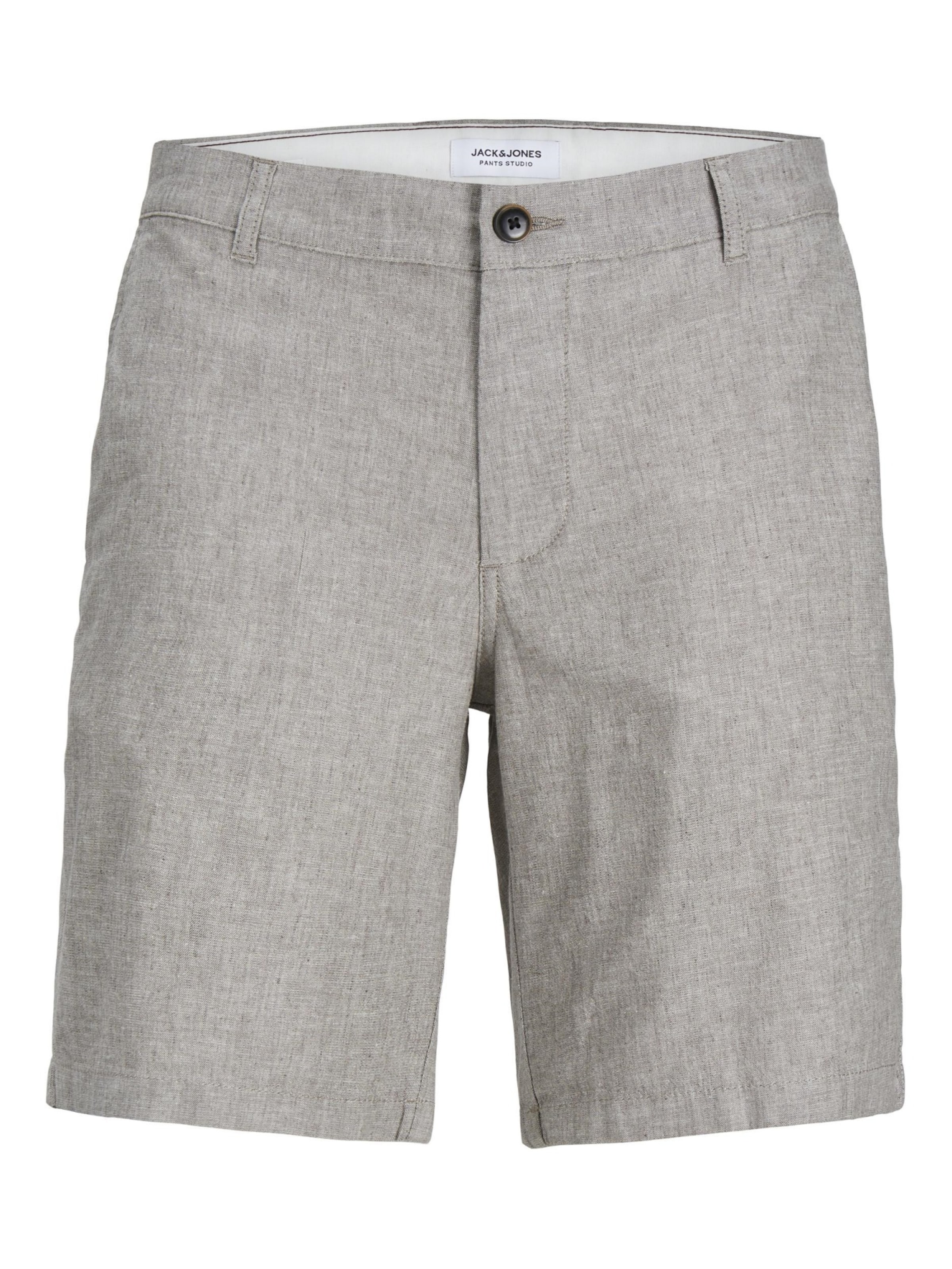 Pantalon chino 'JPSTDave' JACK & JONES en gris : devant