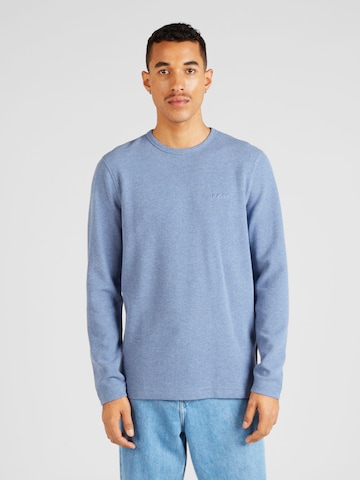 BOSS Orange Sweater 'Tempesto' in Blue: front