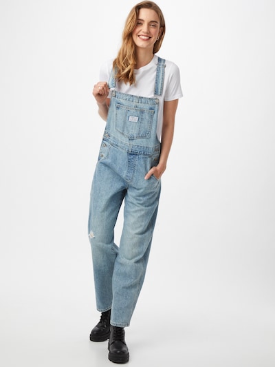 LEVI'S Džinsa kombinezons 'VINTAGE', krāsa - zils džinss, Modeļa skats