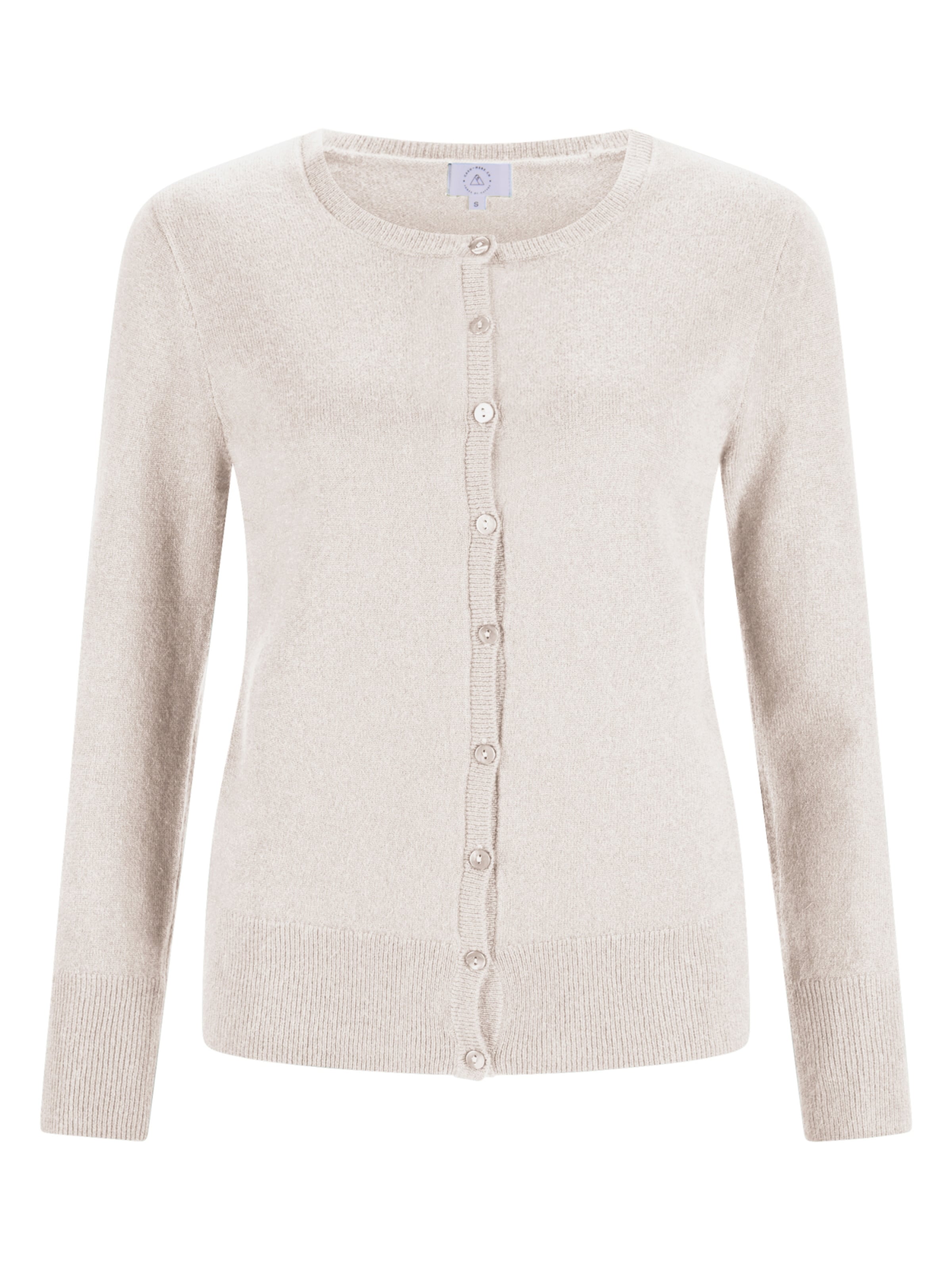 CASH-MERE.CH Cardigan i hvid: forside