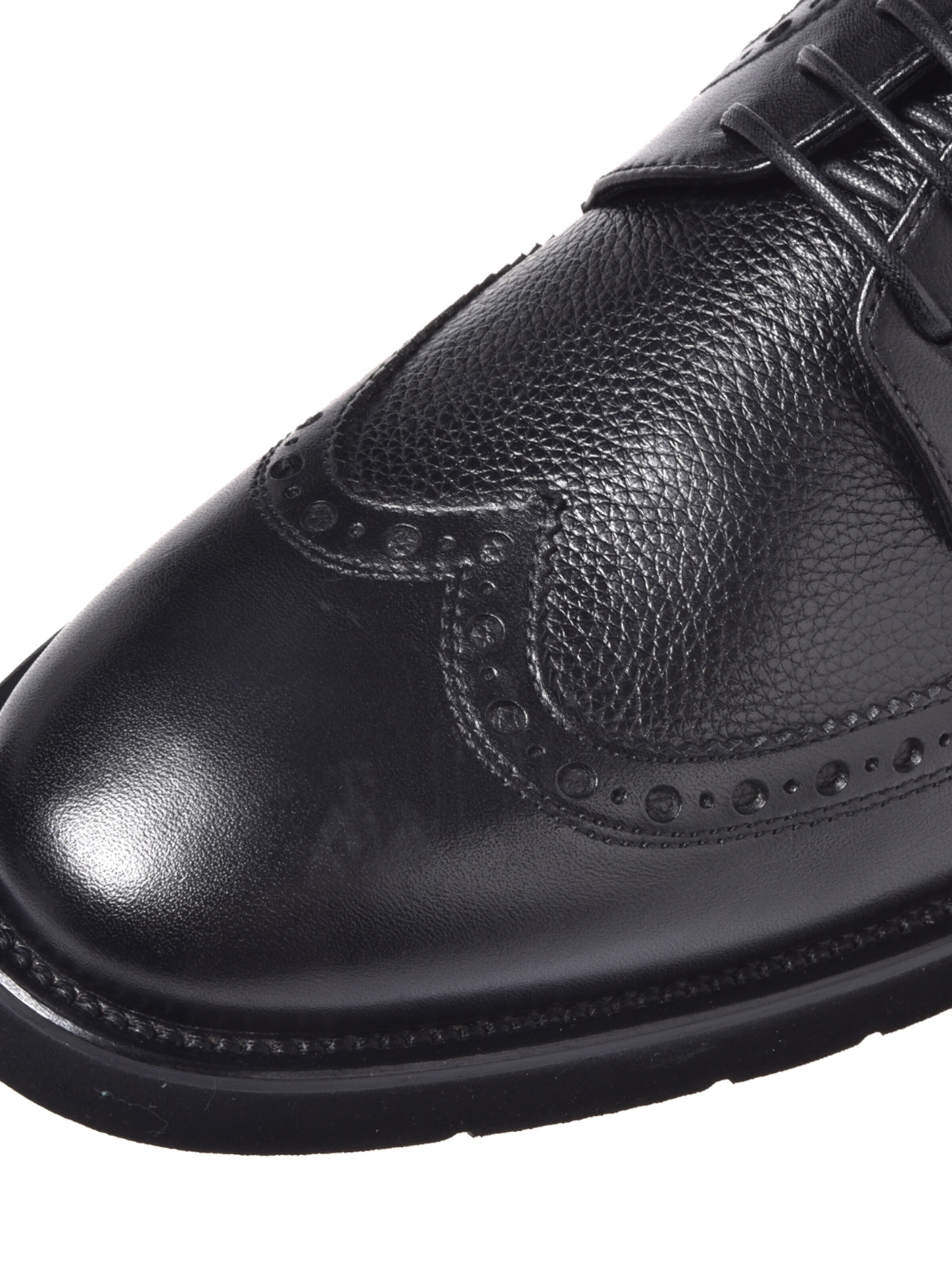 BALDININI Veterschoen in Zwart